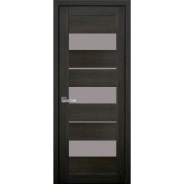 МІЖКІМНАТНІ ДВЕРІ НОВИЙ СТИЛЬ Мода ПВХ ULTRA Лілу з склом сатін